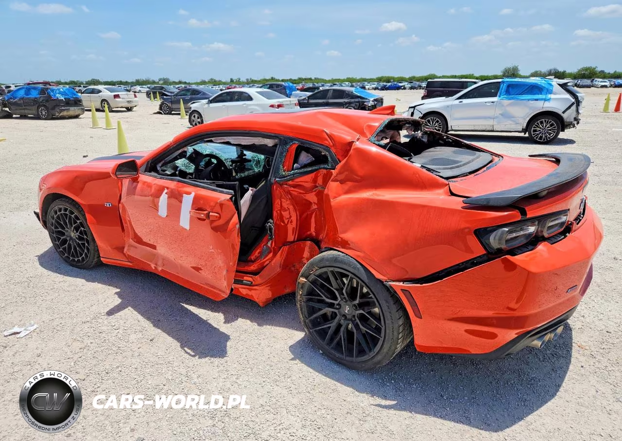 2019 Chevrolet Camaro Ss VIN:1G1FH1R76K0144771 - 2