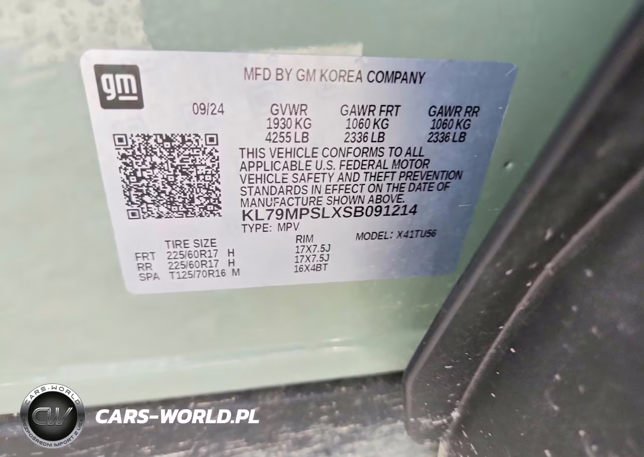 2025 Chevrolet Trailblazer Lt VIN:KL79MPSLXSB091214 - 14