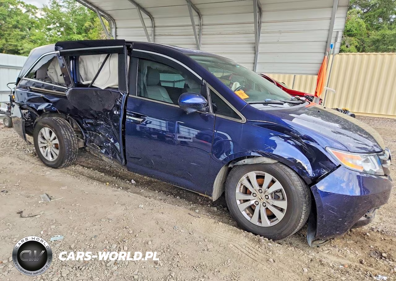 2015 Honda Odyssey Exl VIN:5FNRL5H67FB022401 - 4