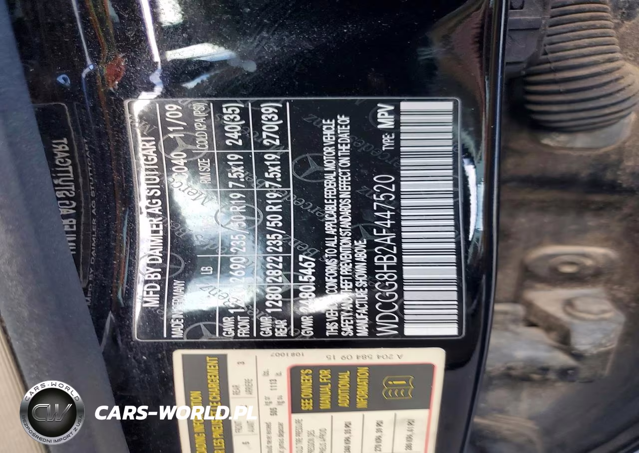 2010 Mercedes-Benz Glk 350 4Matic VIN:WDCGG8HB2AF447520 - 13