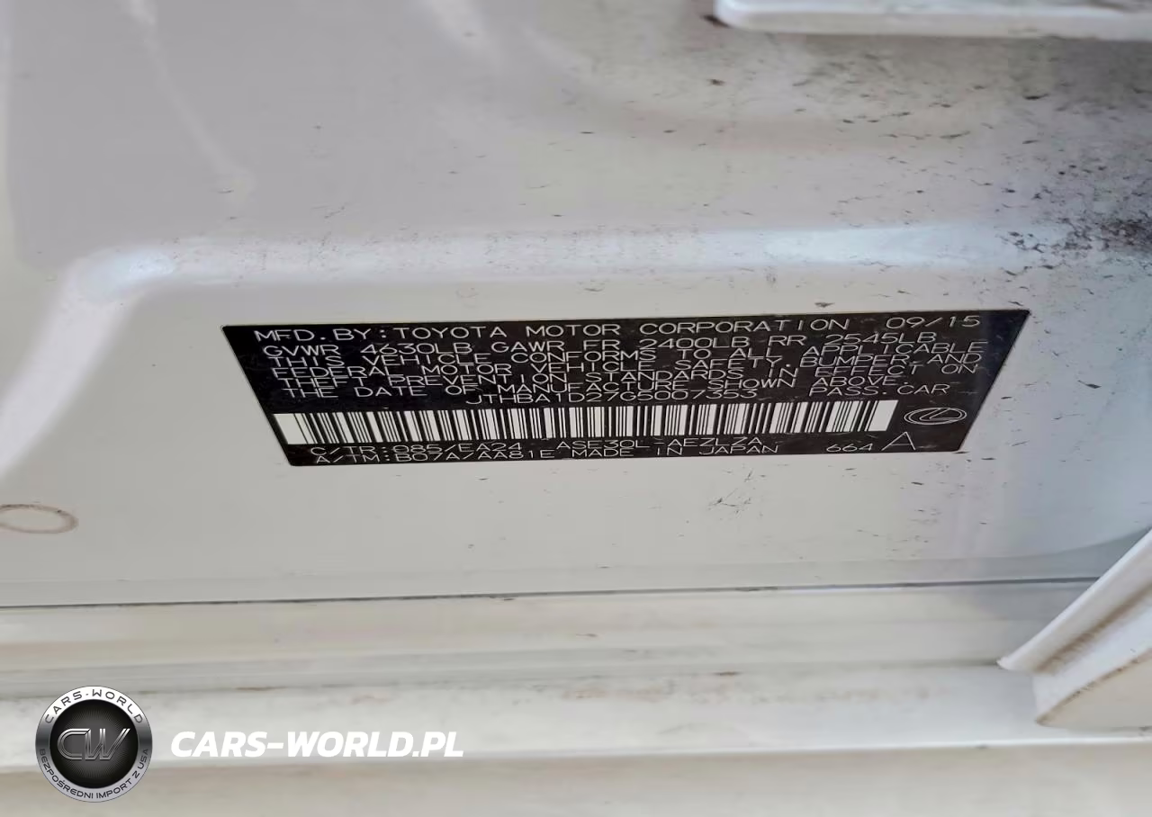 2016 Lexus Is 200T VIN:JTHBA1D27G5007353 - 13