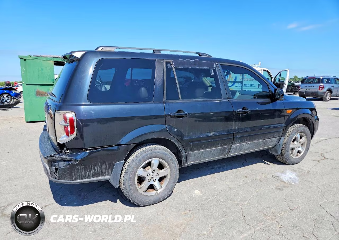 2006 Honda Pilot Ex VIN:2HKYF18796H506432 - 3