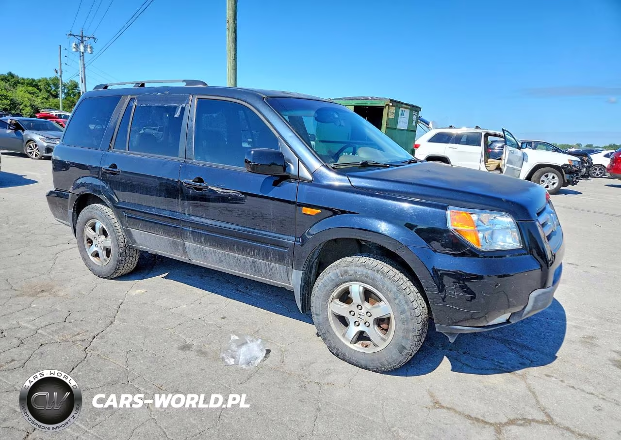 2006 Honda Pilot Ex VIN:2HKYF18796H506432 - 4