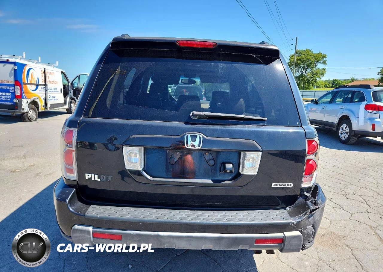2006 Honda Pilot Ex VIN:2HKYF18796H506432 - 6