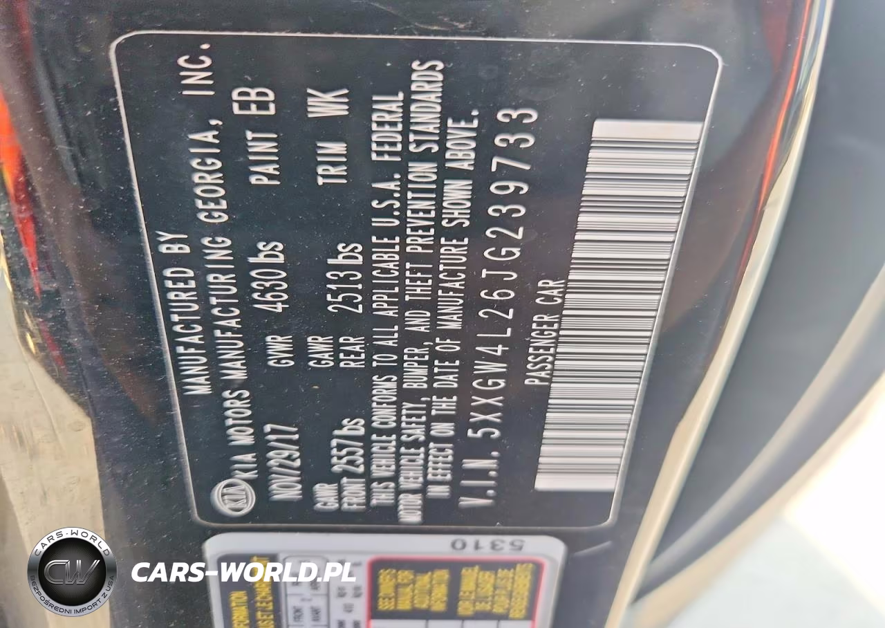 2018 Kia Optima Sx VIN:5XXGW4L26JG239733 - 13
