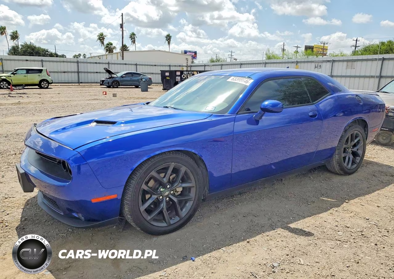2022 Dodge Challenger Sxt VIN:2C3CDZAG7NH165262 - 1