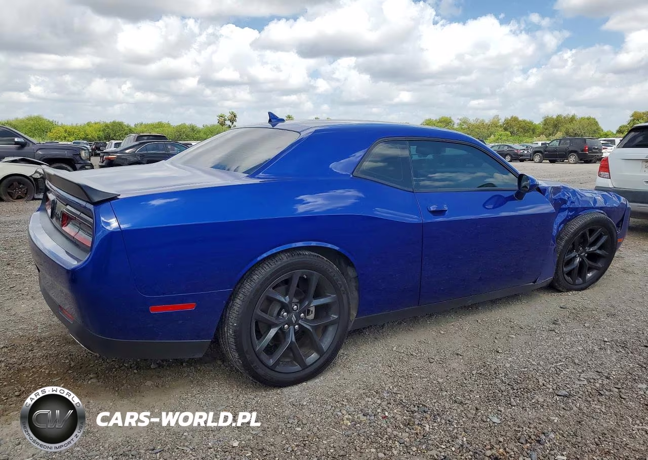 2022 Dodge Challenger Sxt VIN:2C3CDZAG7NH165262 - 3