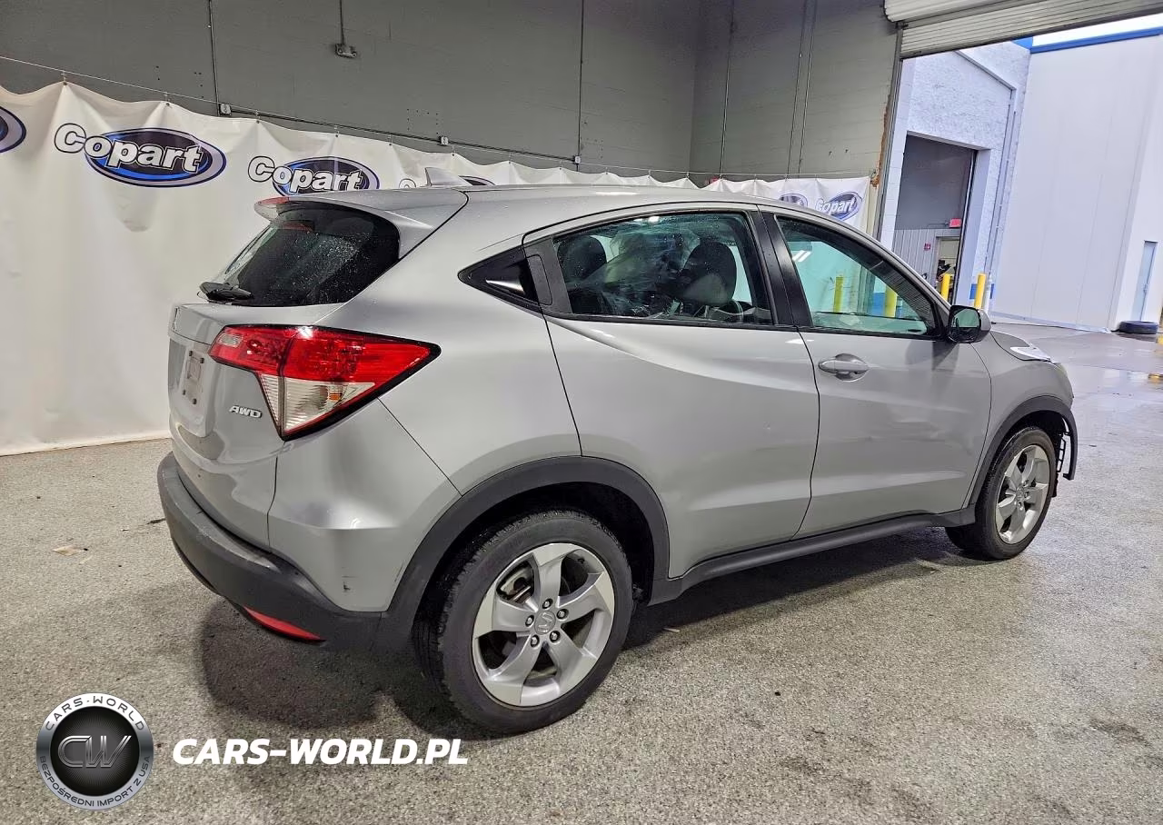 2021 Honda Hr-V Lx VIN:3CZRU6H36MM739786 - 3