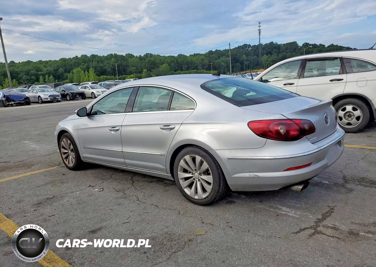 2012 Volkswagen Cc Sport VIN:WVWMP7ANXCE505888 - 2