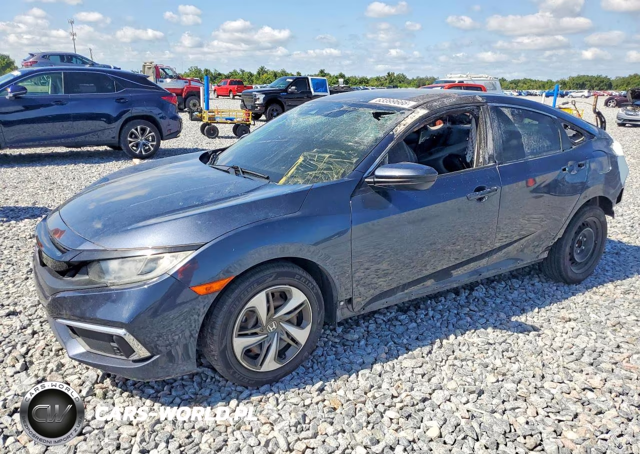 2021 Honda Civic Lx VIN:2HGFC2F66MH528203 - 1