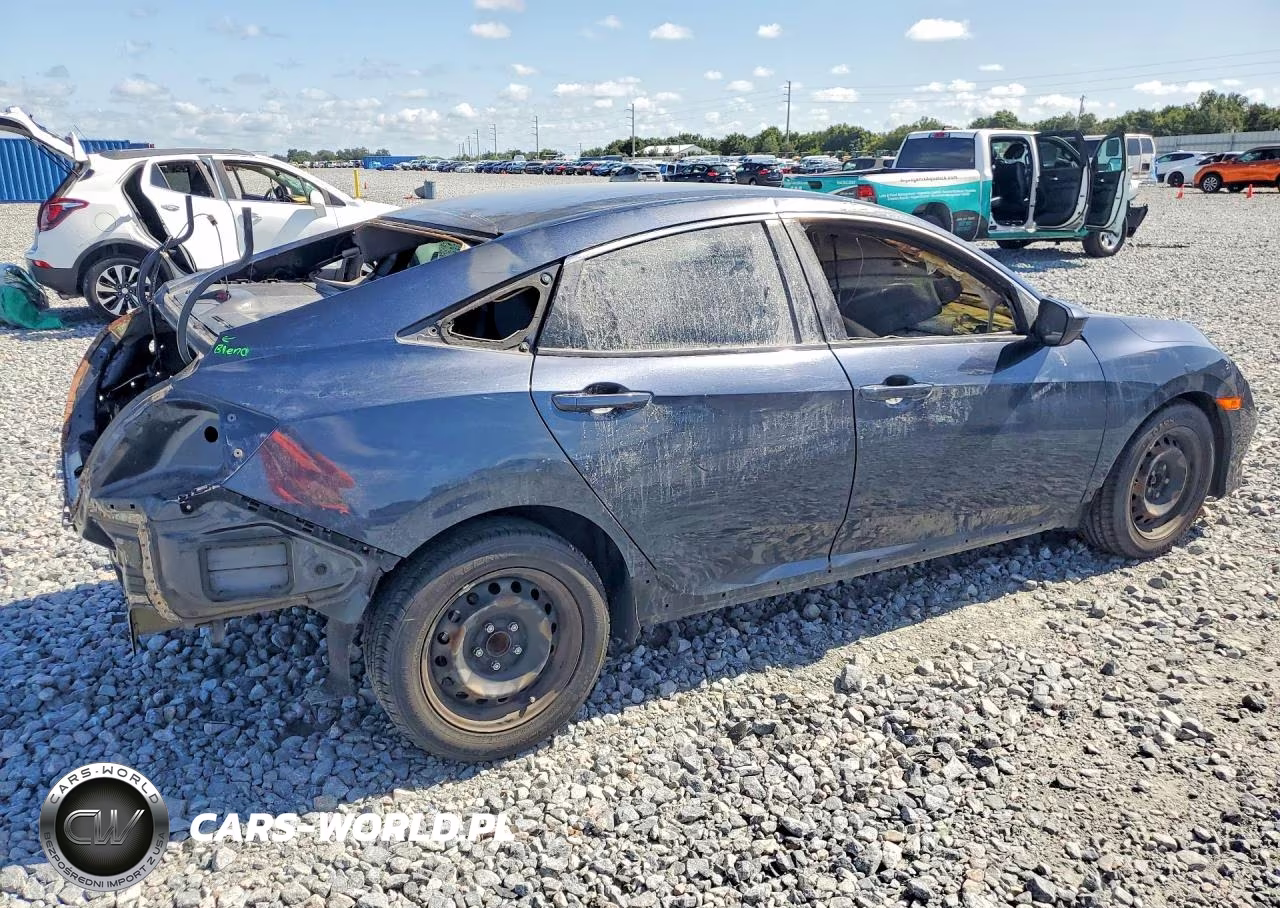 2021 Honda Civic Lx VIN:2HGFC2F66MH528203 - 3