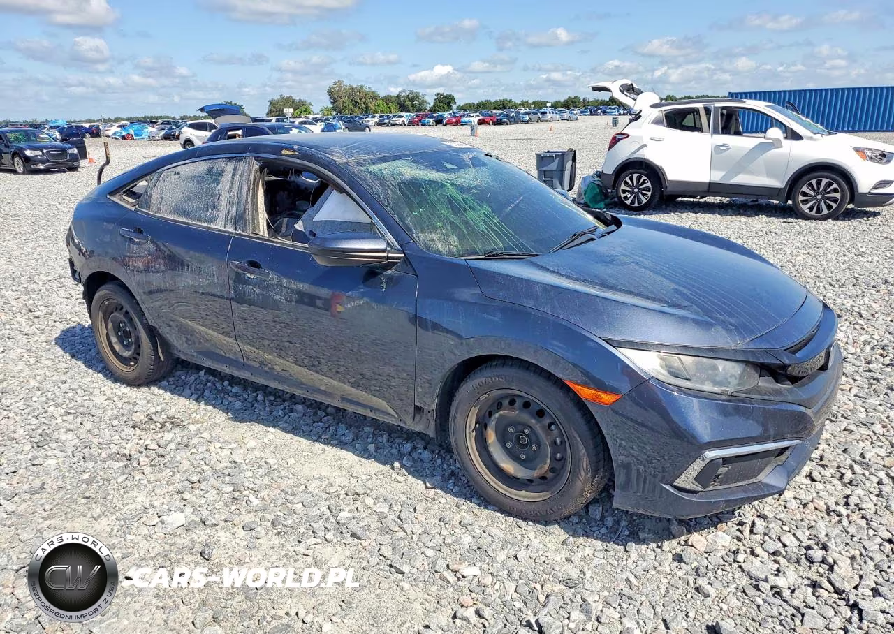 2021 Honda Civic Lx VIN:2HGFC2F66MH528203 - 4