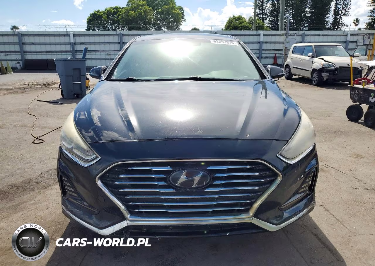2019 Hyundai Sonata Sel VIN:5NPE34AF4KH733665 - 5