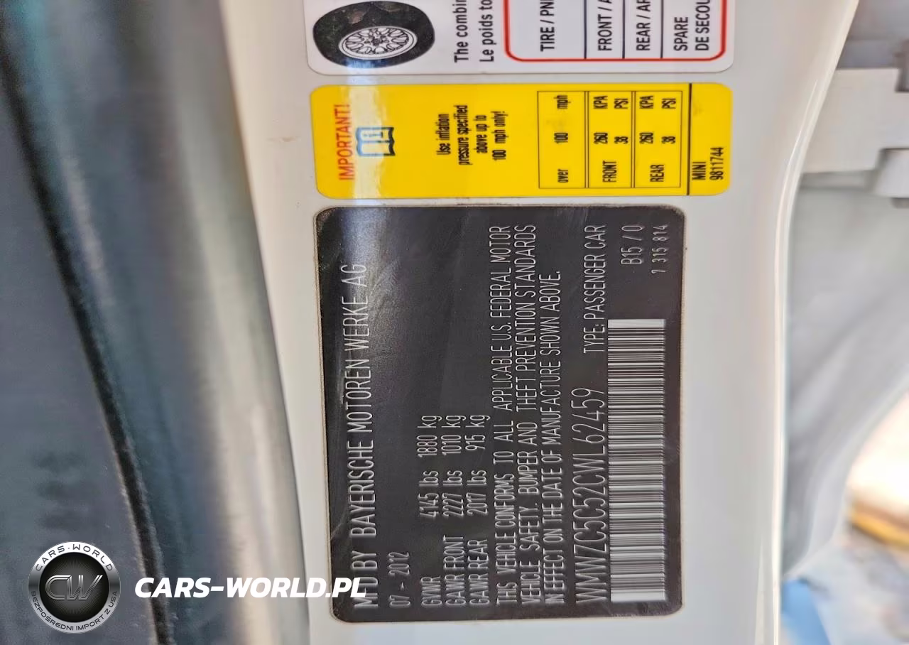 2012 Mini Cooper S Countryman VIN:WMWZC5C52CWL62459 - 12