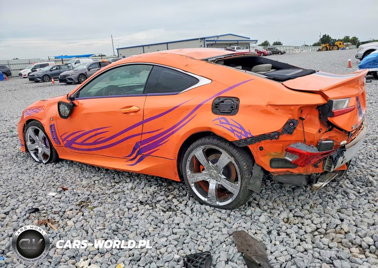 2015 Lexus Rc 350 VIN:JTHHE5BC2F5001878 - 2
