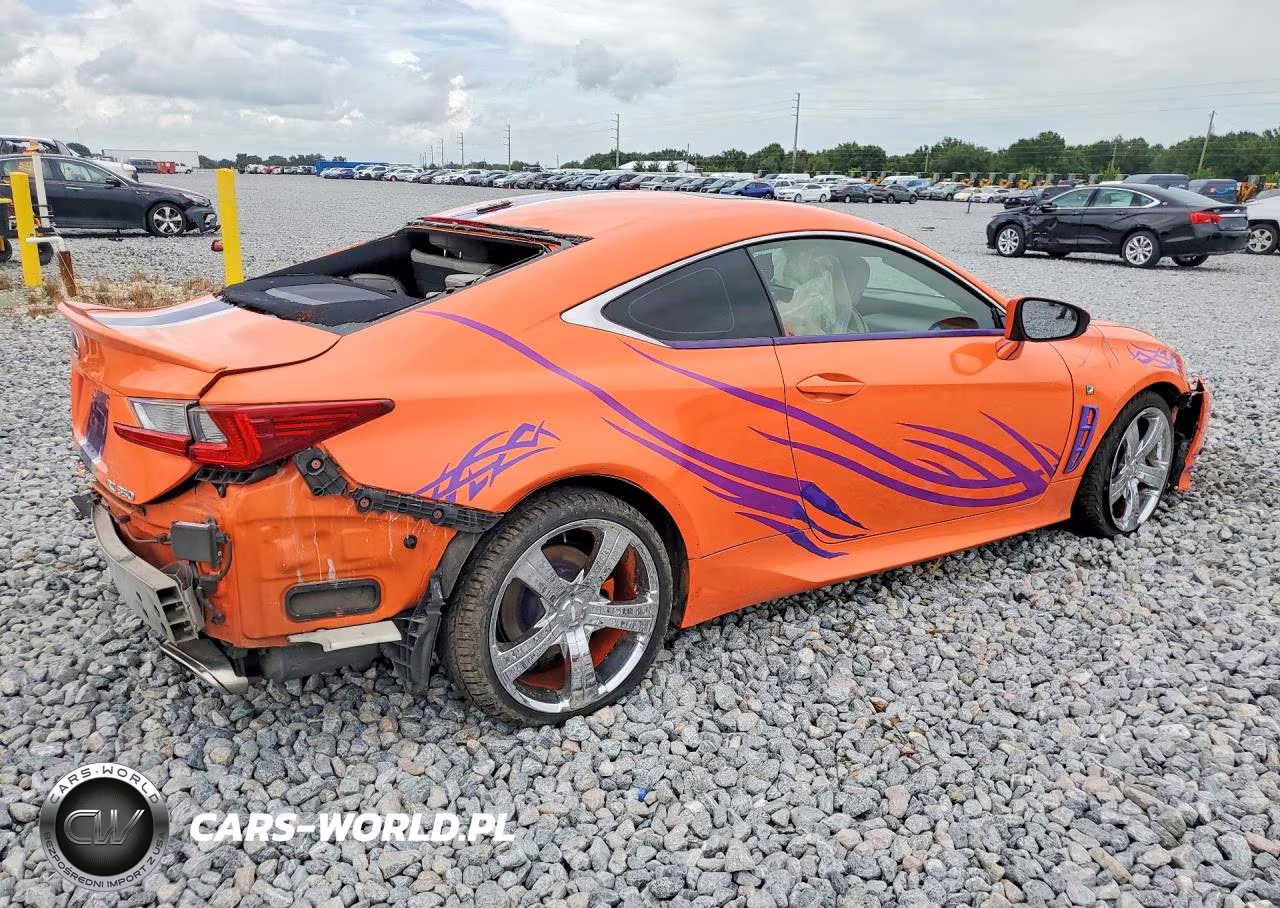 2015 Lexus Rc 350 VIN:JTHHE5BC2F5001878 - 3