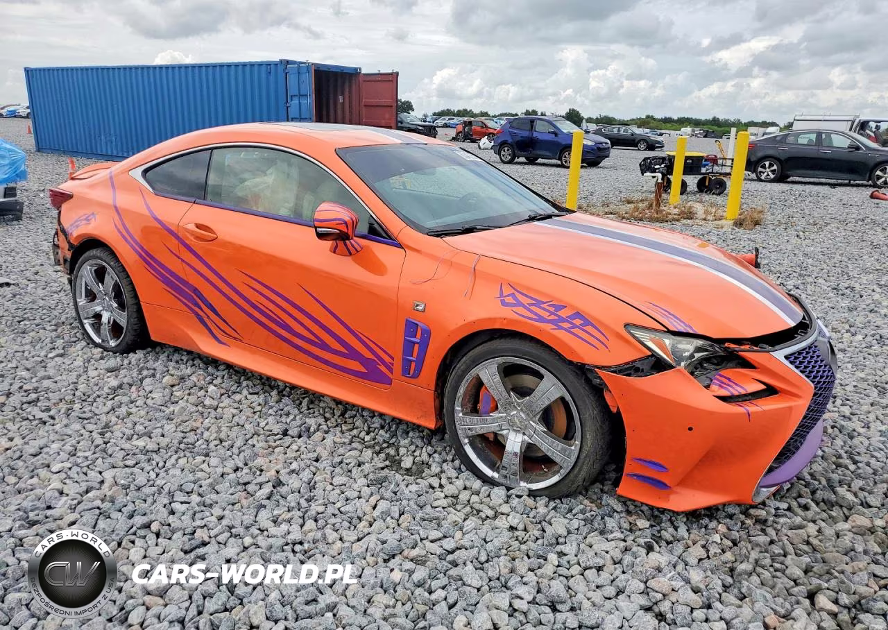 2015 Lexus Rc 350 VIN:JTHHE5BC2F5001878 - 4