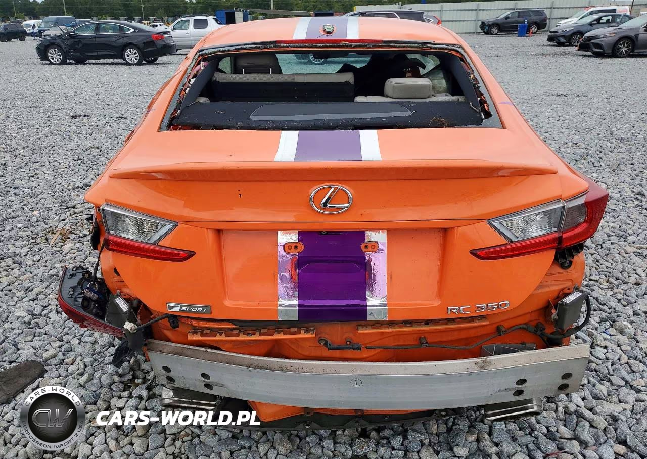 2015 Lexus Rc 350 VIN:JTHHE5BC2F5001878 - 6