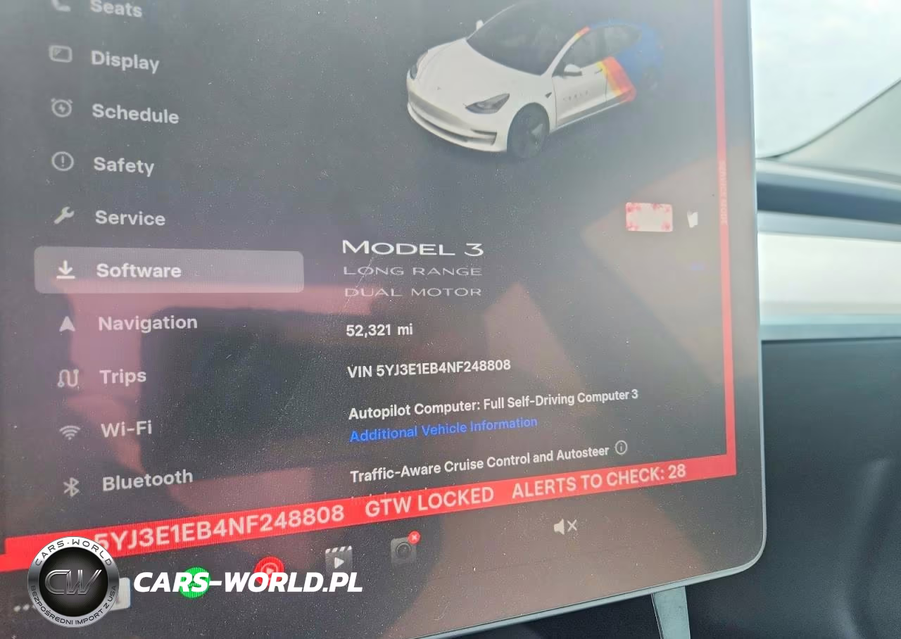 2022 Tesla Model 3 VIN:5YJ3E1EB4NF248808 - 9