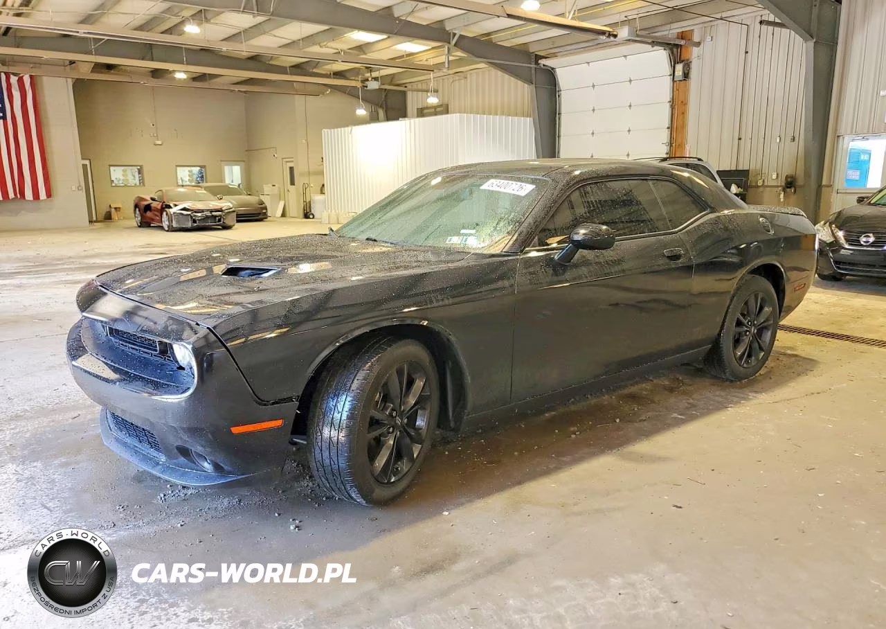 2022 Dodge Challenger Sxt VIN:2C3CDZGG5NH215843 - 1
