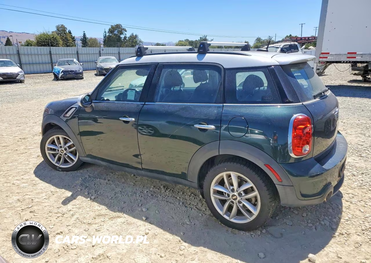 2012 Mini Cooper S Countryman VIN:WMWZC5C56CWL57409 - 2