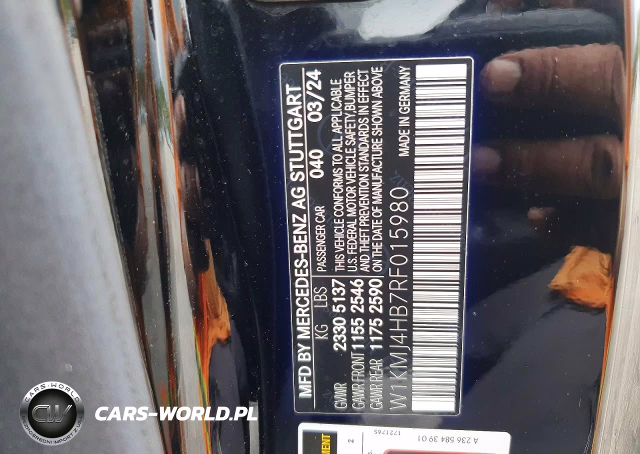 2024 Mercedes-Benz Cle 300 4Matic VIN:W1KMJ4HB7RF015980 - 12