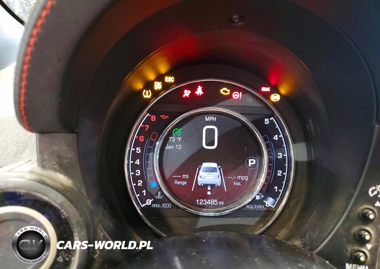 2015 Fiat 500 Abarth VIN:3C3CFFFH7FT501740 - 9