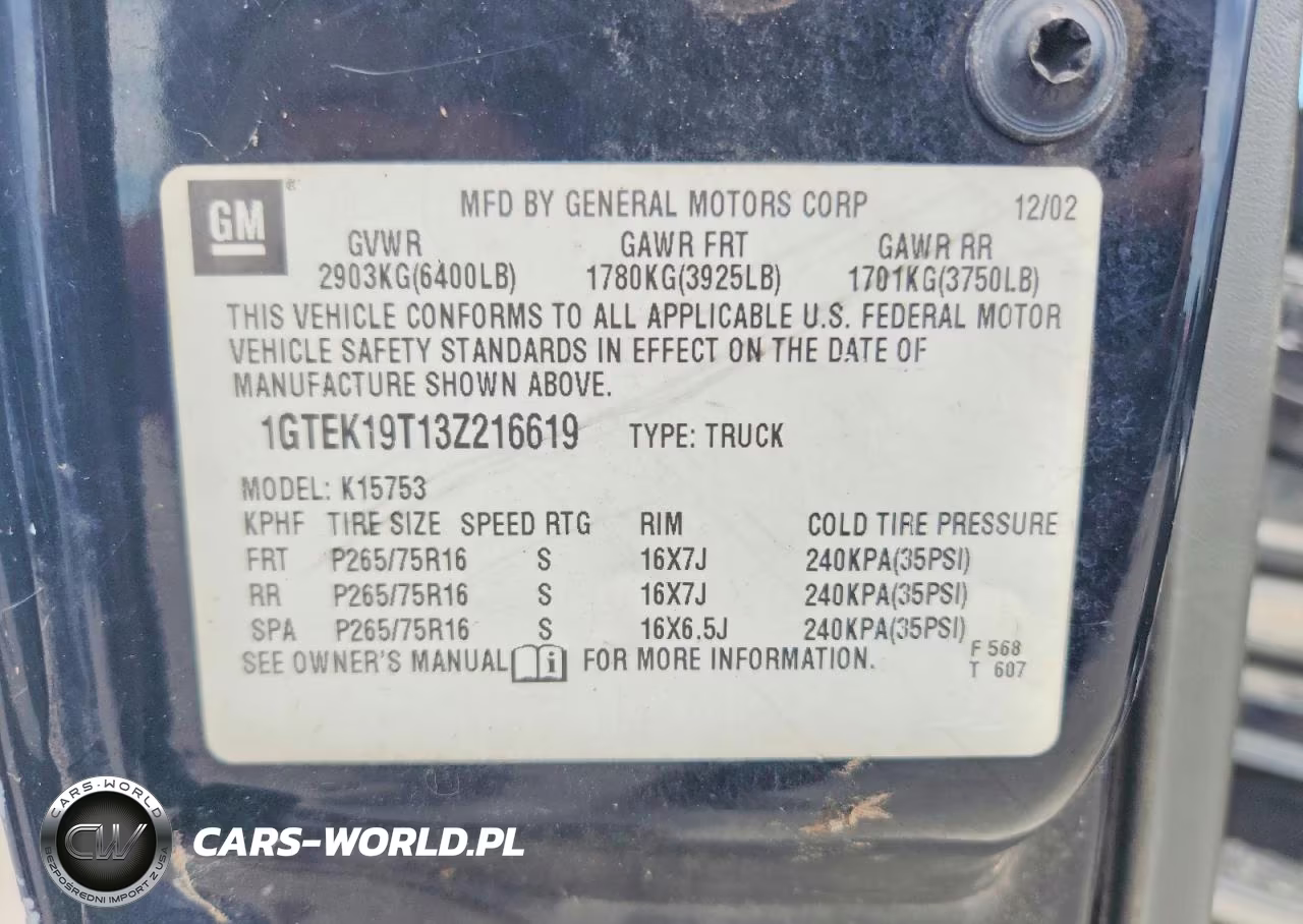 2024 GMC New Sierra K1500 VIN:1GTEK19T13Z216619 - 12