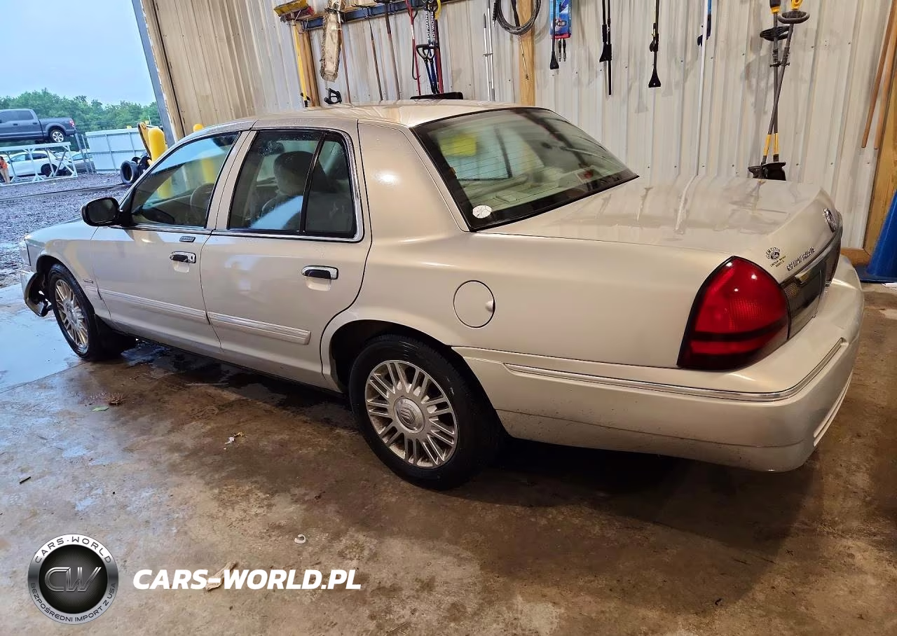 2010 Mercury Grand Marquis Ls VIN:2MEBM7FV8AX600789 - 2