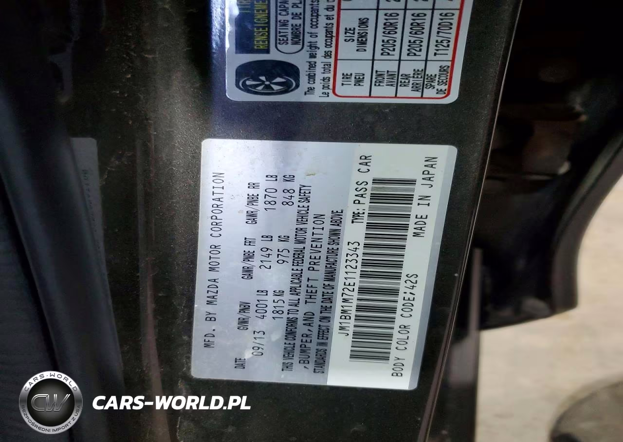 2014 Mazda 3 Grand Touring VIN:JM1BM1M72E1123343 - 13