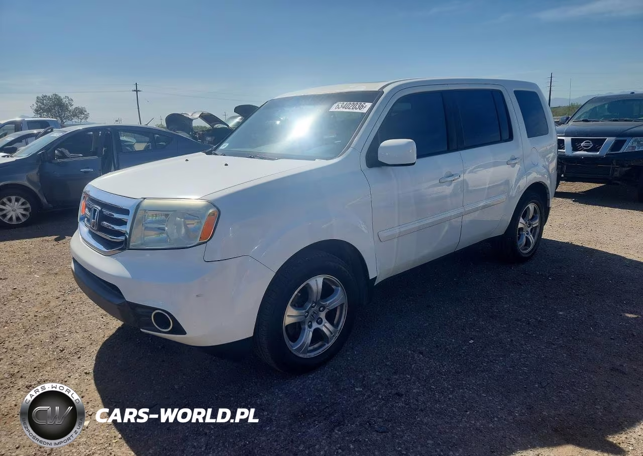 2013 Honda Pilot Exl – zdjęcie 1 z 13