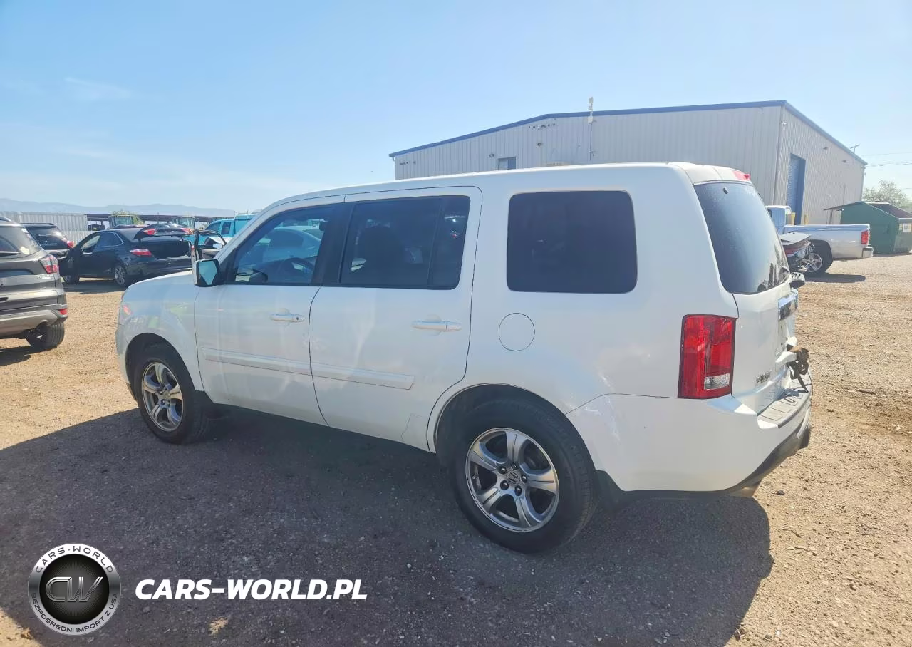 2013 Honda Pilot Exl VIN:5FNYF3H52DB024133 - 2