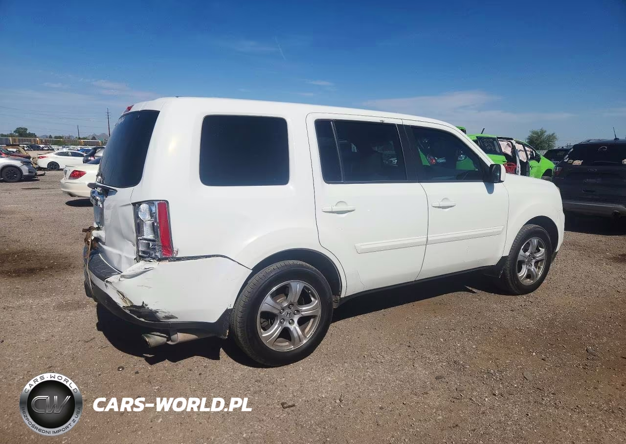 2013 Honda Pilot Exl VIN:5FNYF3H52DB024133 - 3