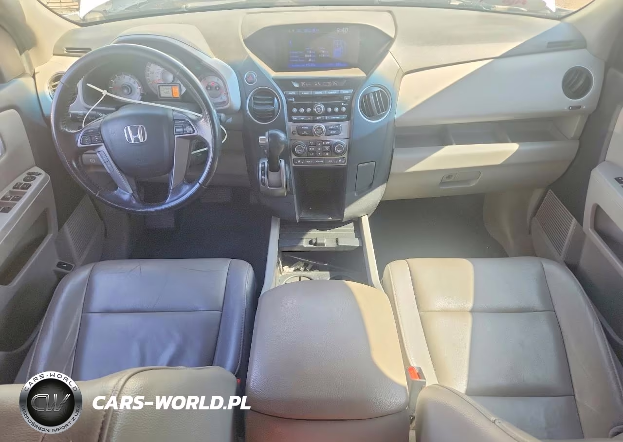 2013 Honda Pilot Exl VIN:5FNYF3H52DB024133 - 8