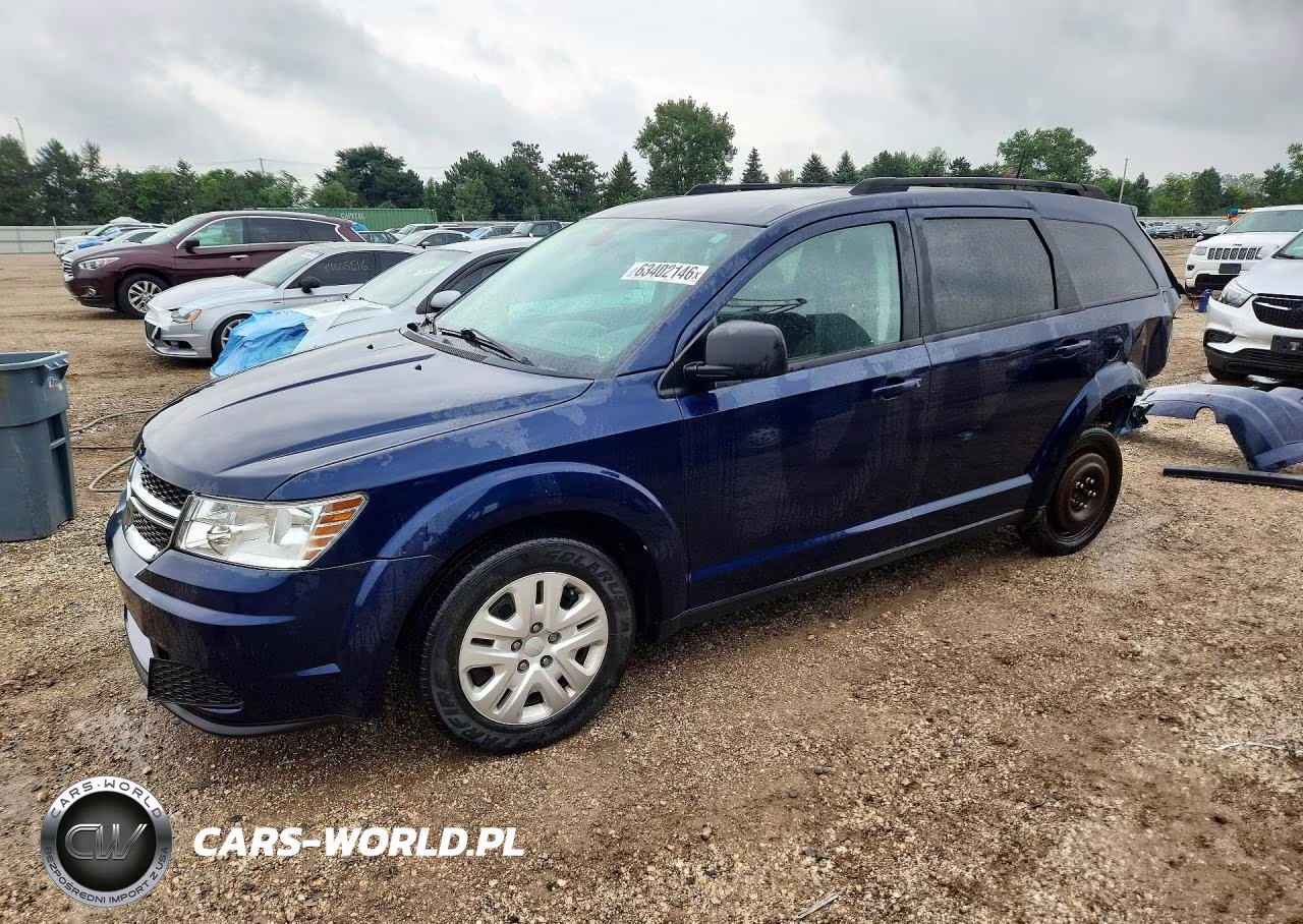 2018 Dodge Journey Se VIN:3C4PDCAB8JT517684 - 1