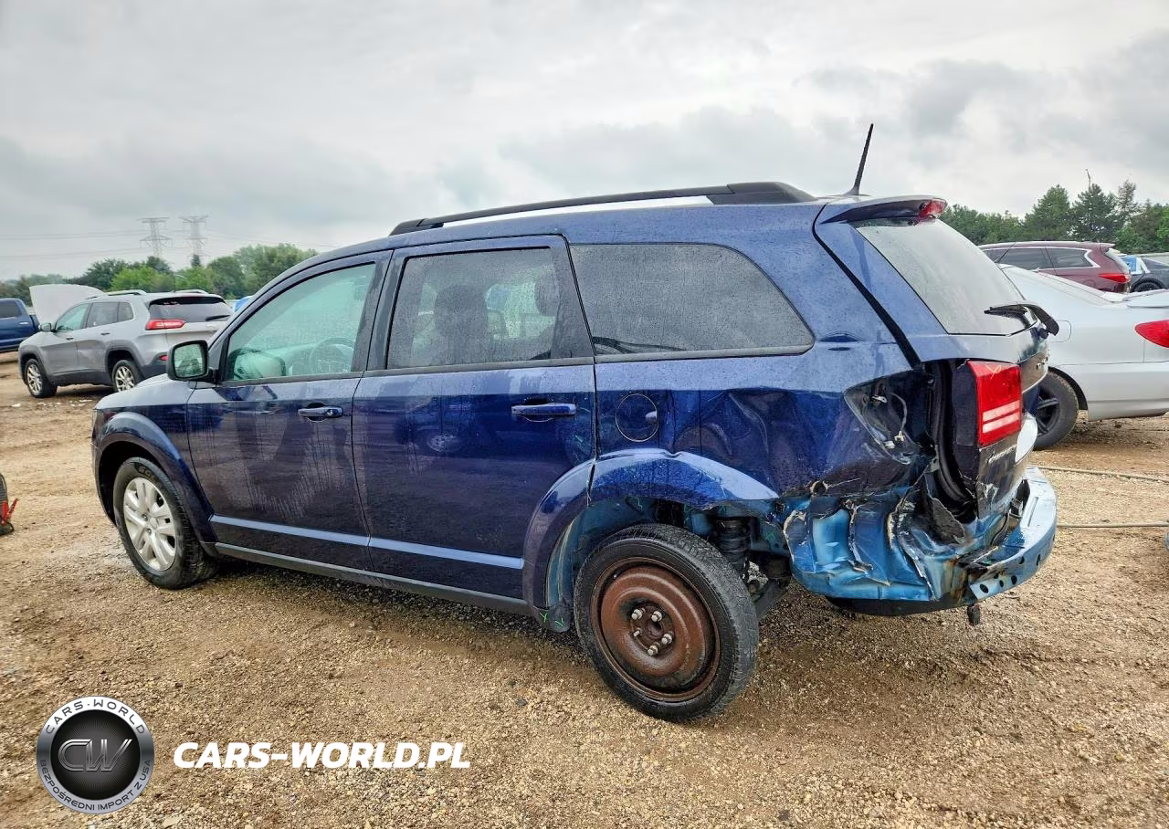 2018 Dodge Journey Se VIN:3C4PDCAB8JT517684 - 2