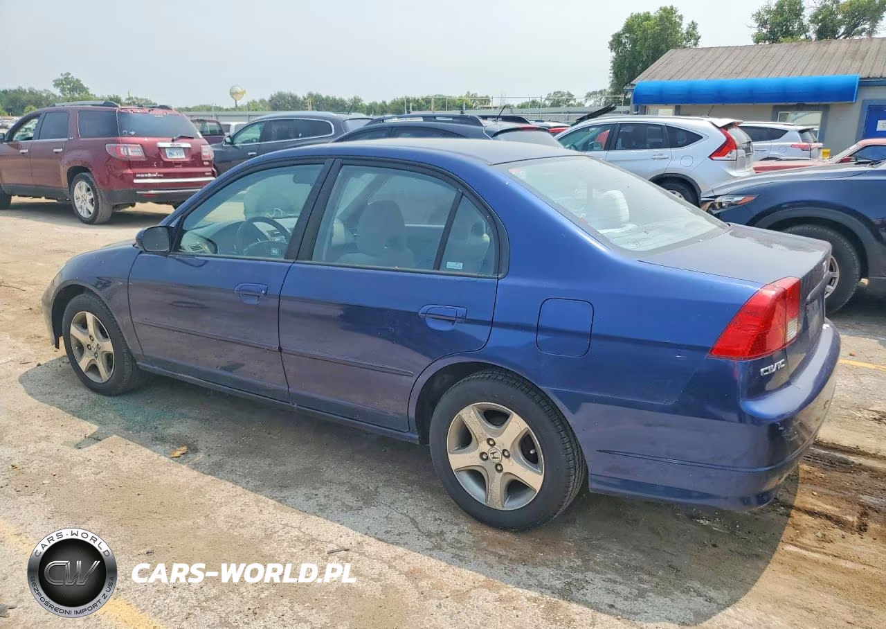 2005 Honda Civic Ex VIN:1HGES267X5L014060 - 2