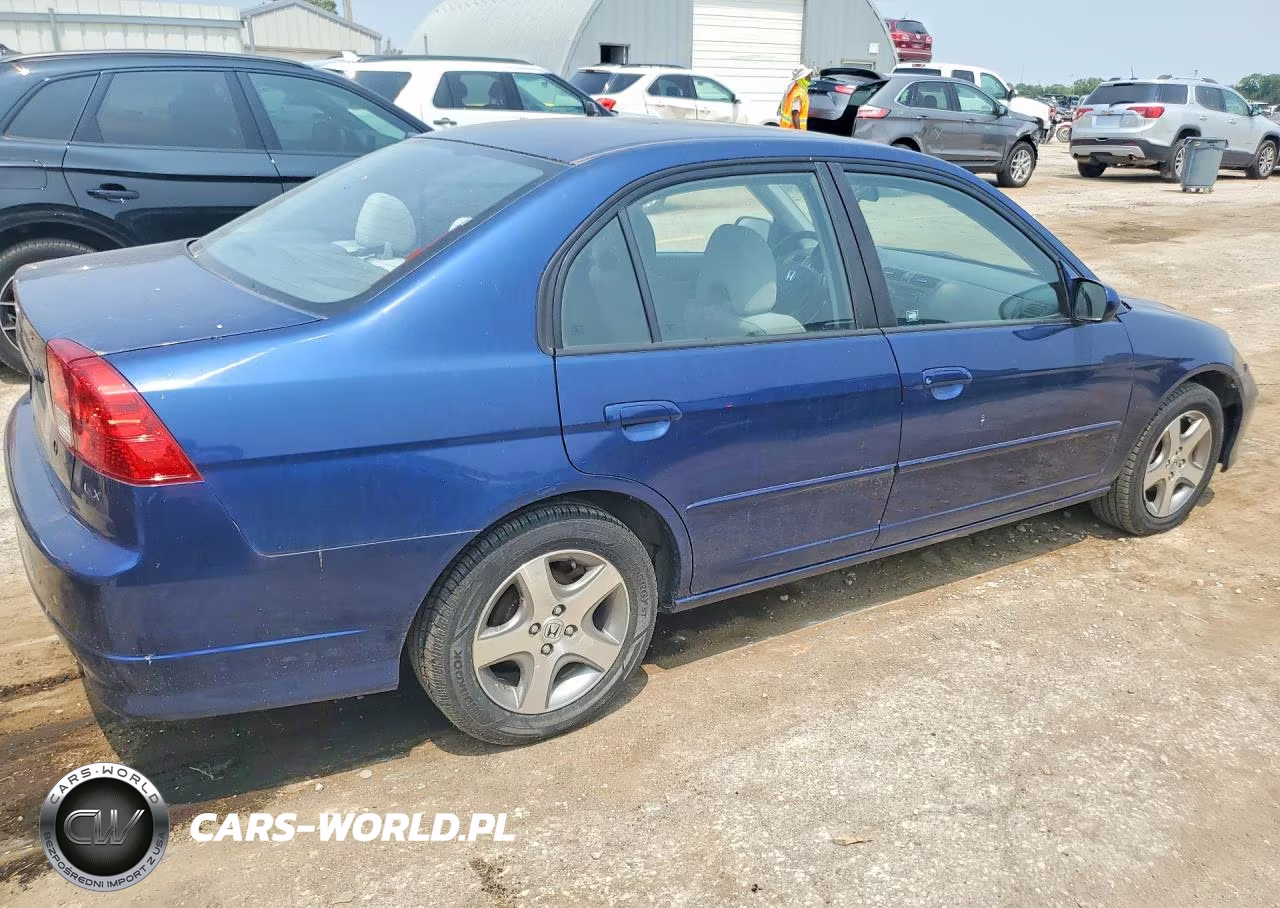 2005 Honda Civic Ex VIN:1HGES267X5L014060 - 3