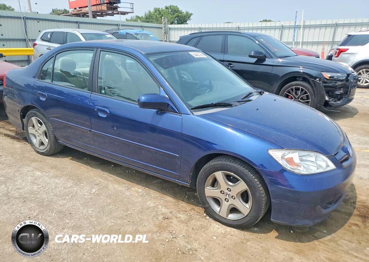2005 Honda Civic Ex VIN:1HGES267X5L014060 - 4
