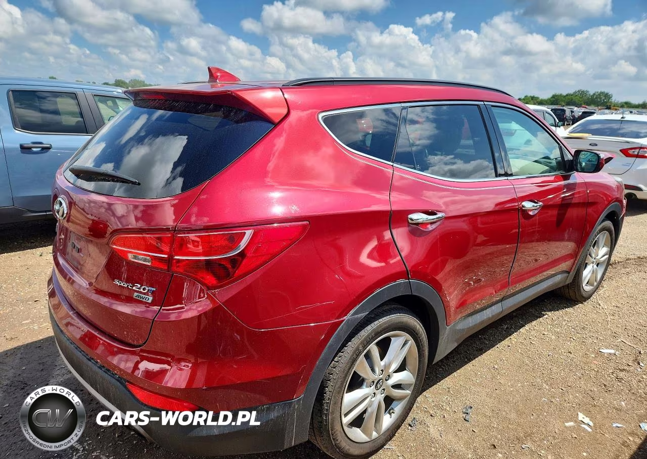 2013 Hyundai Santa Fe Sport 2.0T VIN:5XYZUDLA9DG050497 - 3