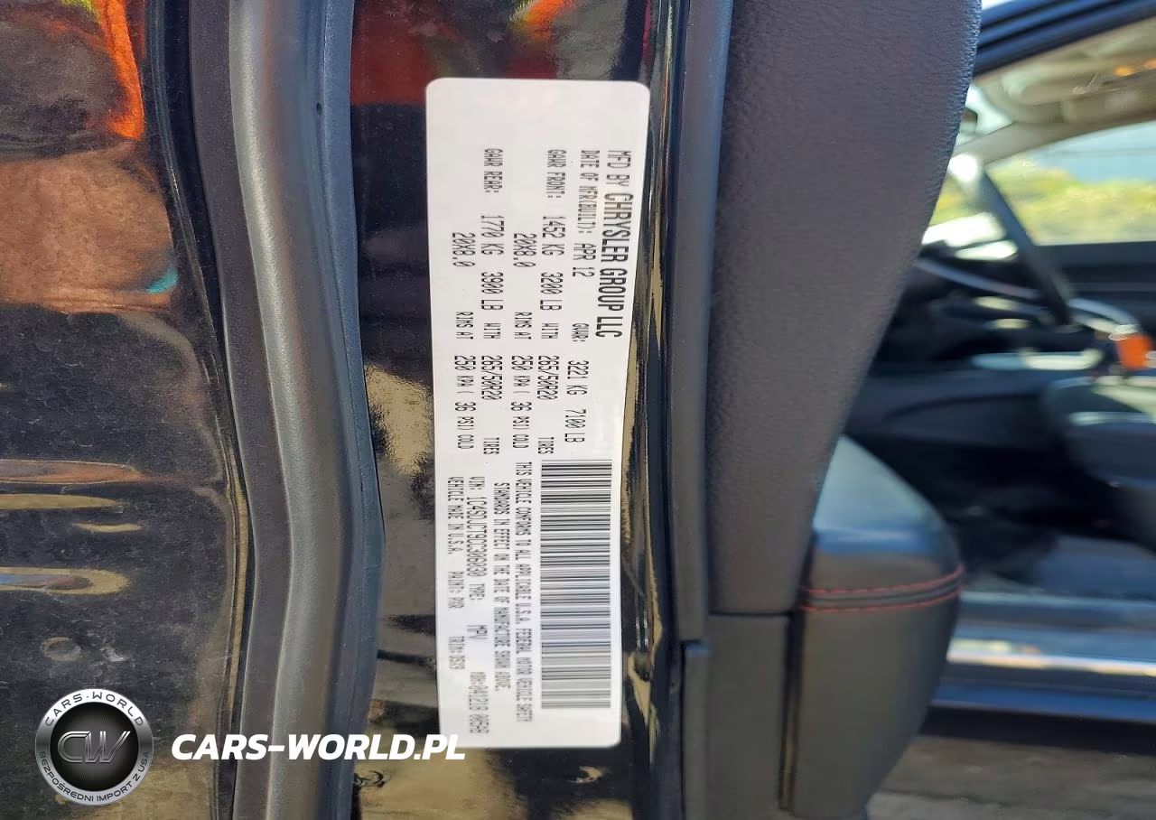 2012 Dodg Durango R- VIN:1C4SDJCT9CC306030 - 13