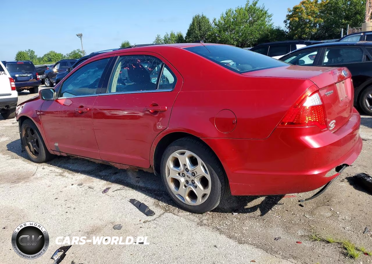 2010 Ford Fusion Se VIN:3FAHP0HA8AR275912 - 2