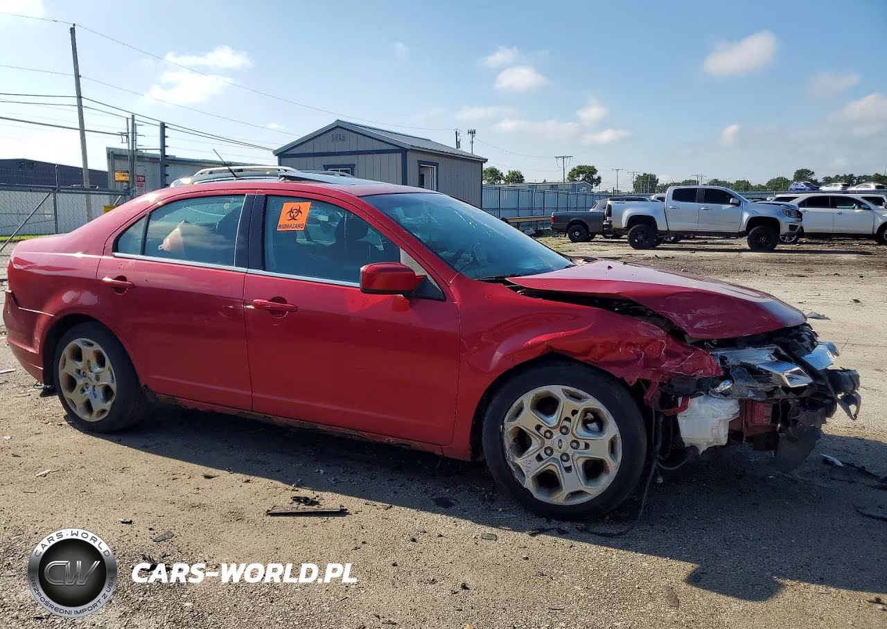 2010 Ford Fusion Se VIN:3FAHP0HA8AR275912 - 4