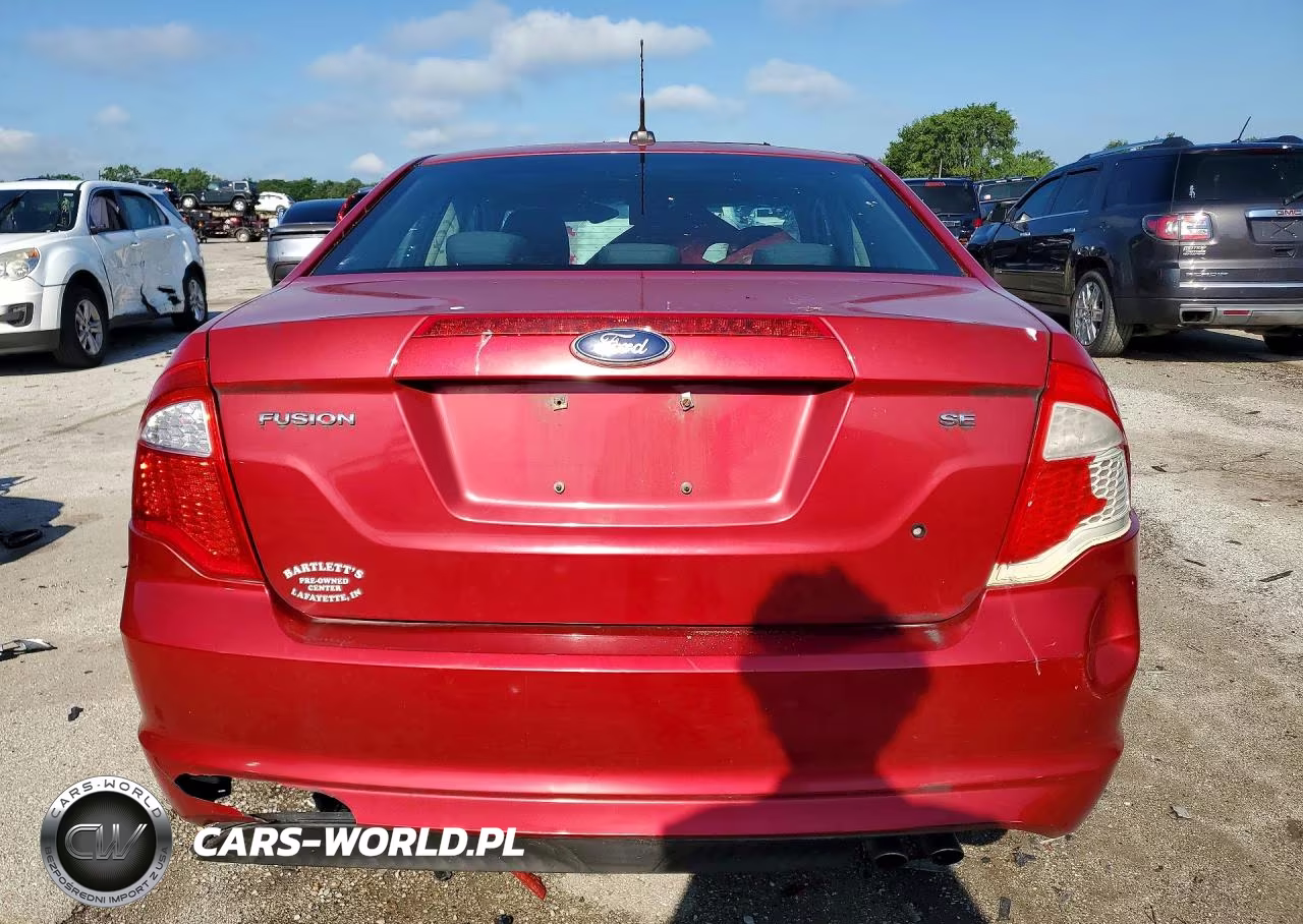 2010 Ford Fusion Se VIN:3FAHP0HA8AR275912 - 6