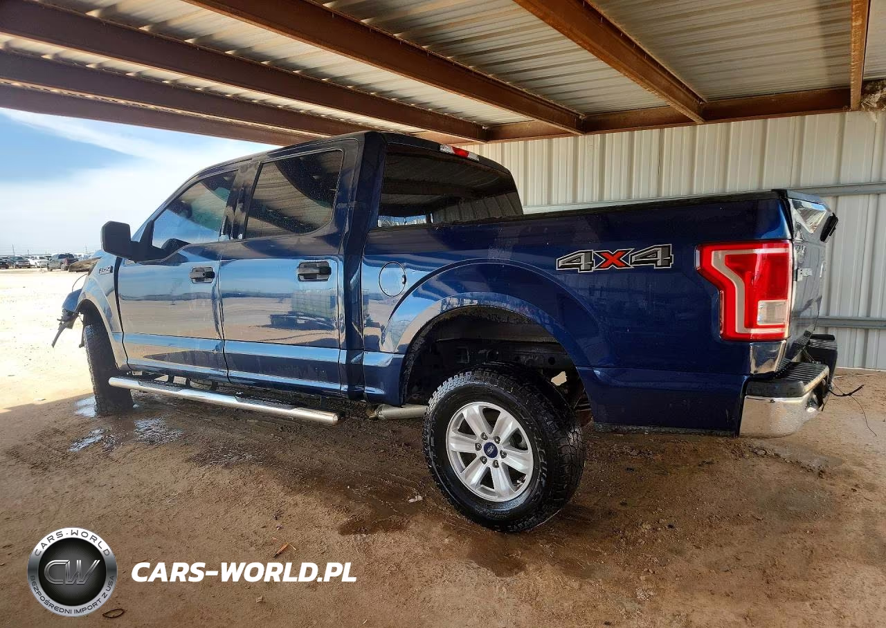 2017 Ford F150 Supercrew VIN:1FTEW1E83HKD82159 - 2