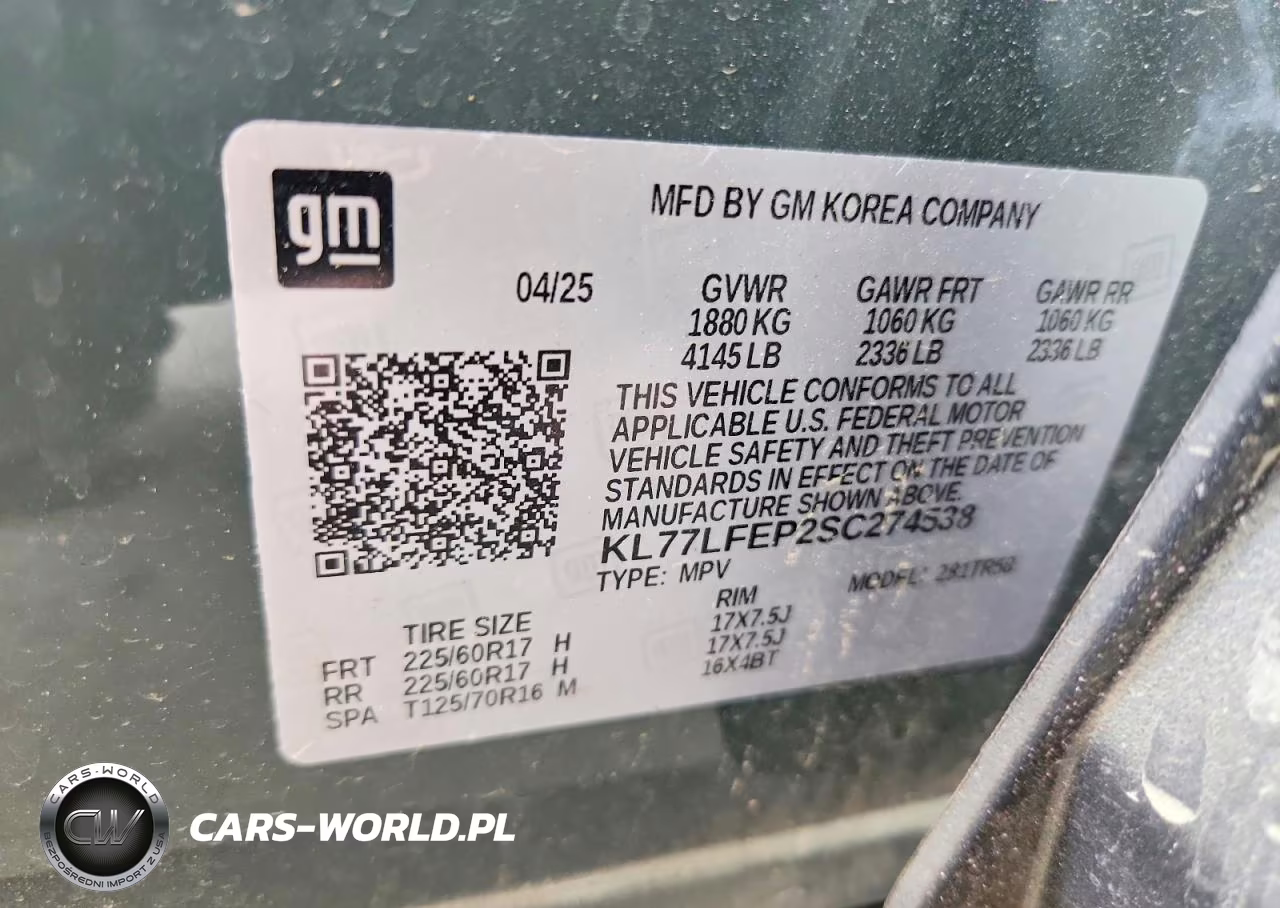 2025 Chevrolet Trax Ls VIN:KL77LFEP2SC274538 - 13