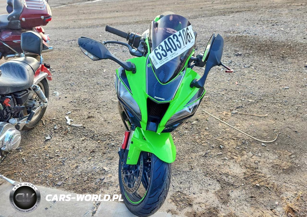 2017 Kawasaki Zx1000 R VIN:JKAZXCR1XHA005044 - 2