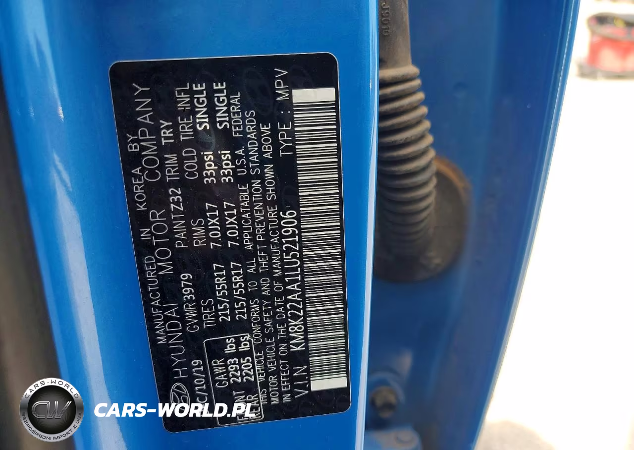 2020 Hyundai Kona Sel VIN:KM8K22AA1LU521906 - 12
