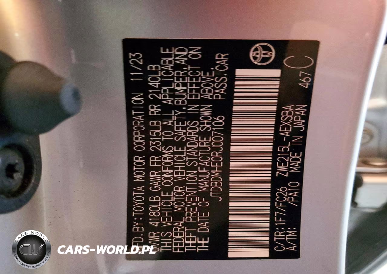 2024 Toyota Corolla Hybrid Se VIN:JTDBDMHE0RJ007106 - 13