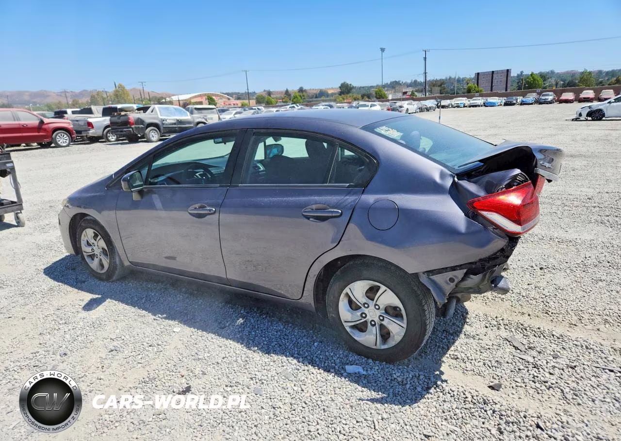 2014 Honda Civic Lx VIN:19XFB2F53EE218709 - 2